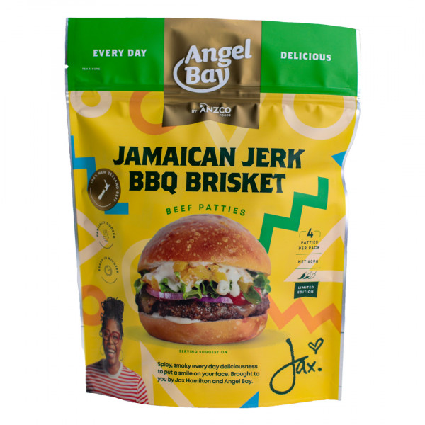 Angel Bay Jamaican Jerk BBQ Brisket Patties