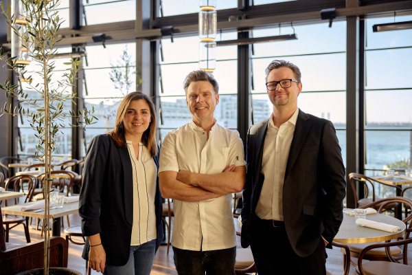 Origine's Co-owners (from left to right): Lucile Fortuna, Ben Bayly &amp;amp;amp;amp;amp;amp;amp;amp; Chris Martin