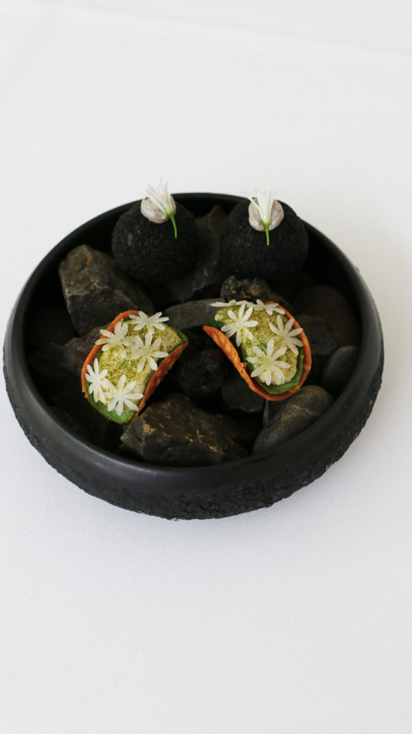 Canapés from the new spring menu