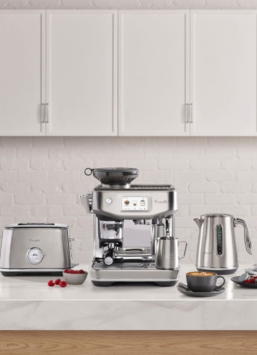 Breville's First Espresso Machine with Plant-Based Milk Functionality