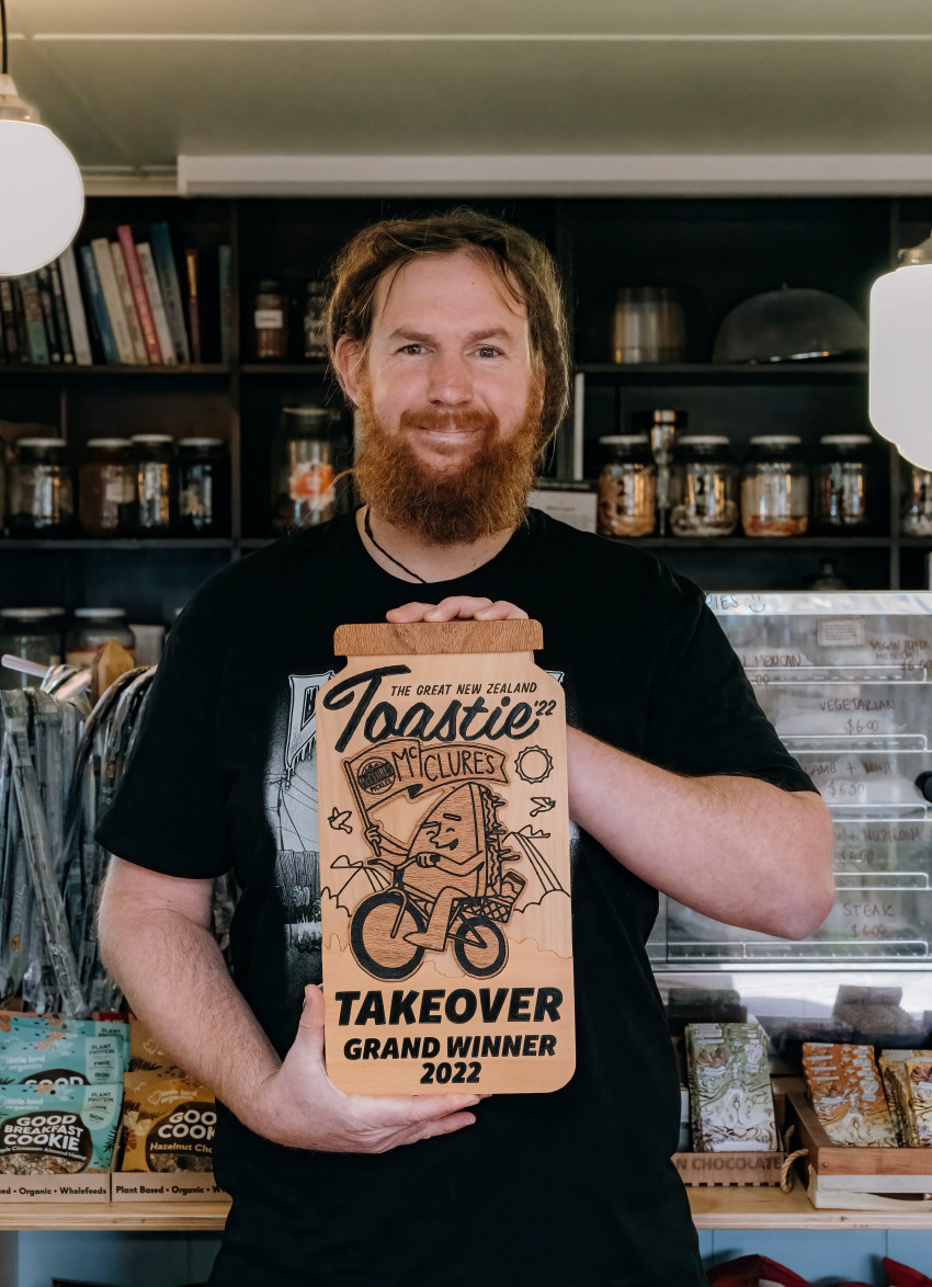Okere Falls Store and Craft Beer Garden Chef Rich Johns