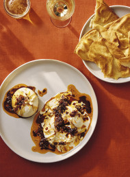 Burrata with Chilli Crisp Dressing
