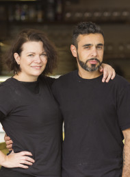  In the kitchen with Sarah Ginella and Nico Mendez of Barulho