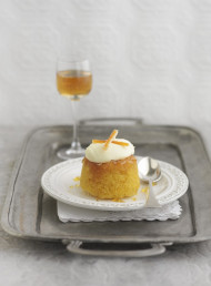 Steamed Candied Orange Puddings