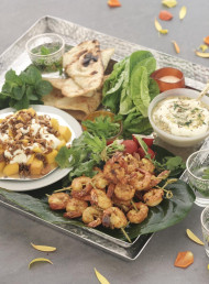 Spiced Prawns with Mango Salad