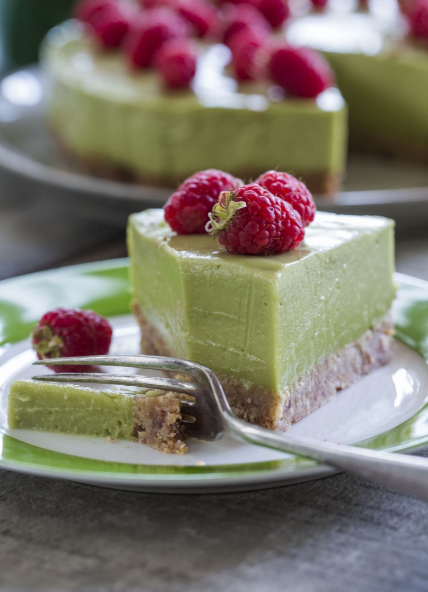 Avocado, Lime and Coconut Cheesecake (GF)