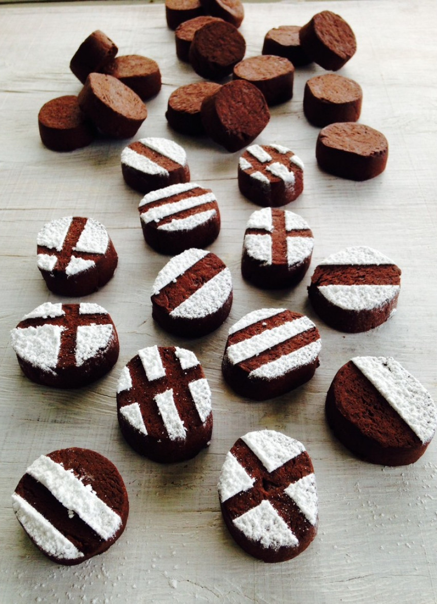 Chocolate and Spiced Chilli Cookies