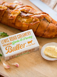 Win a supply of Lewis Road Creamery Garlic & Parsley Butter