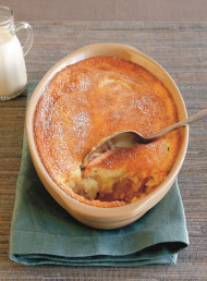 Caramelised Apple Clafoutis with Calvados
