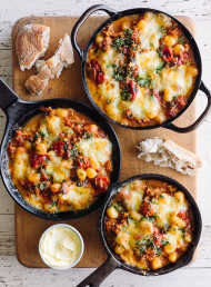 Baked Gnocchi with Chicken Bolognese