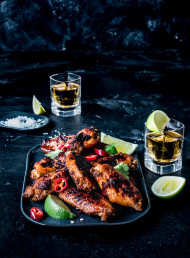 Tequila, Chilli and Lime Chicken Wings