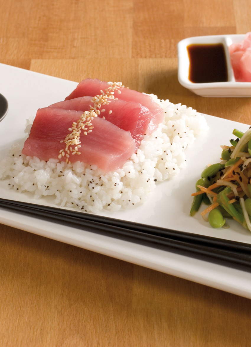 Tuna Sashimi Salad