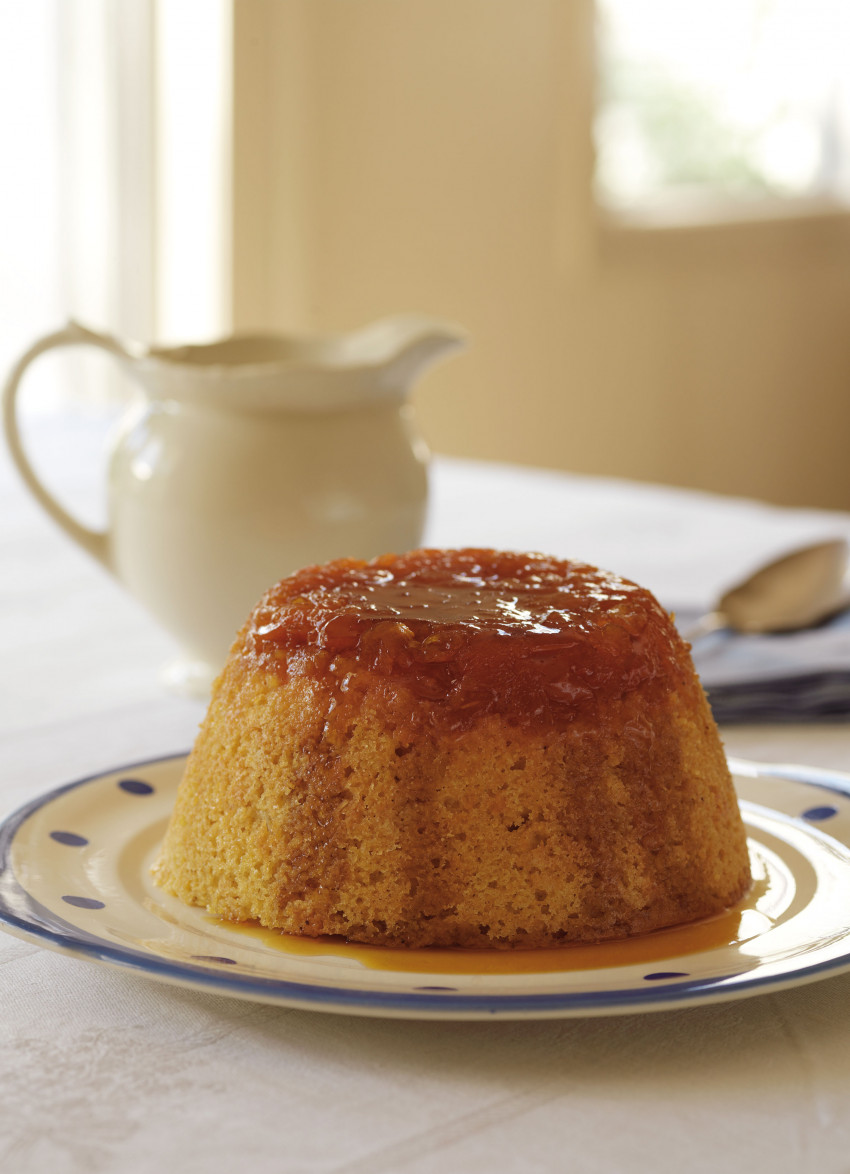 Apricot and Orange Steamed Pudding