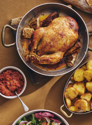 Chorizo-stuffed Roast Chicken