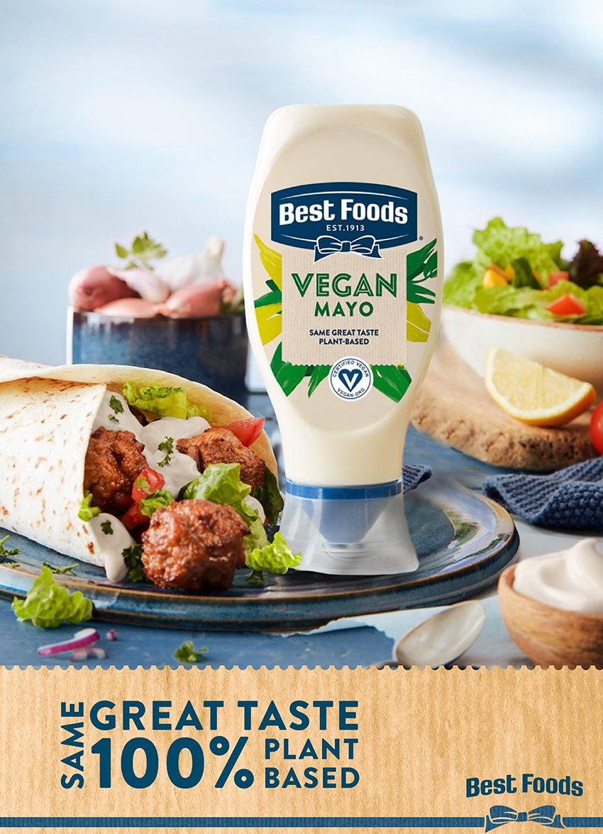 Be in to WIN a YEAR's Supply of Best Foods Vegan Mayo