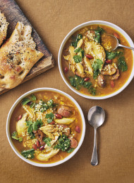 Moroccan Chicken Soup