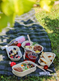 Win one of two picnic hampers at The Hunting Lodge