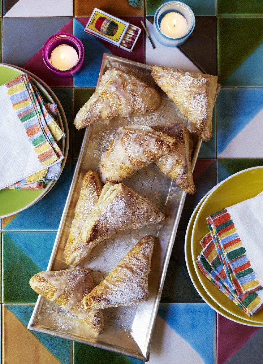 Guava Paste, Lime and Cream Cheese Pastelillos