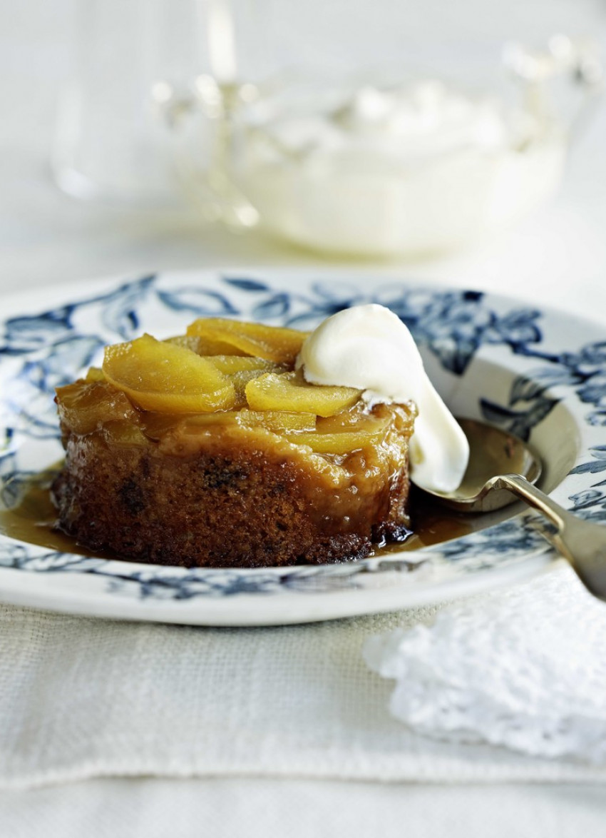 Apple, Date and Butterscotch Puddings