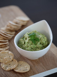Claire Turnbull's Pea and Mint Hummus 