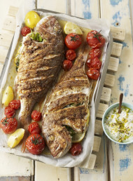 Roasted Whole Snapper with Egyptian Spices 