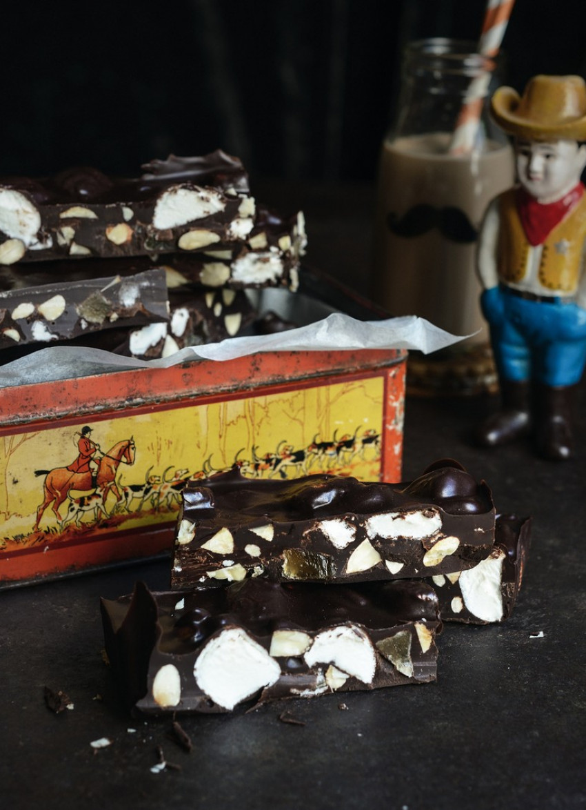 Ginger & Almond Rocky Road 