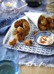 Popcorn Chicken with Chipotle Mayo