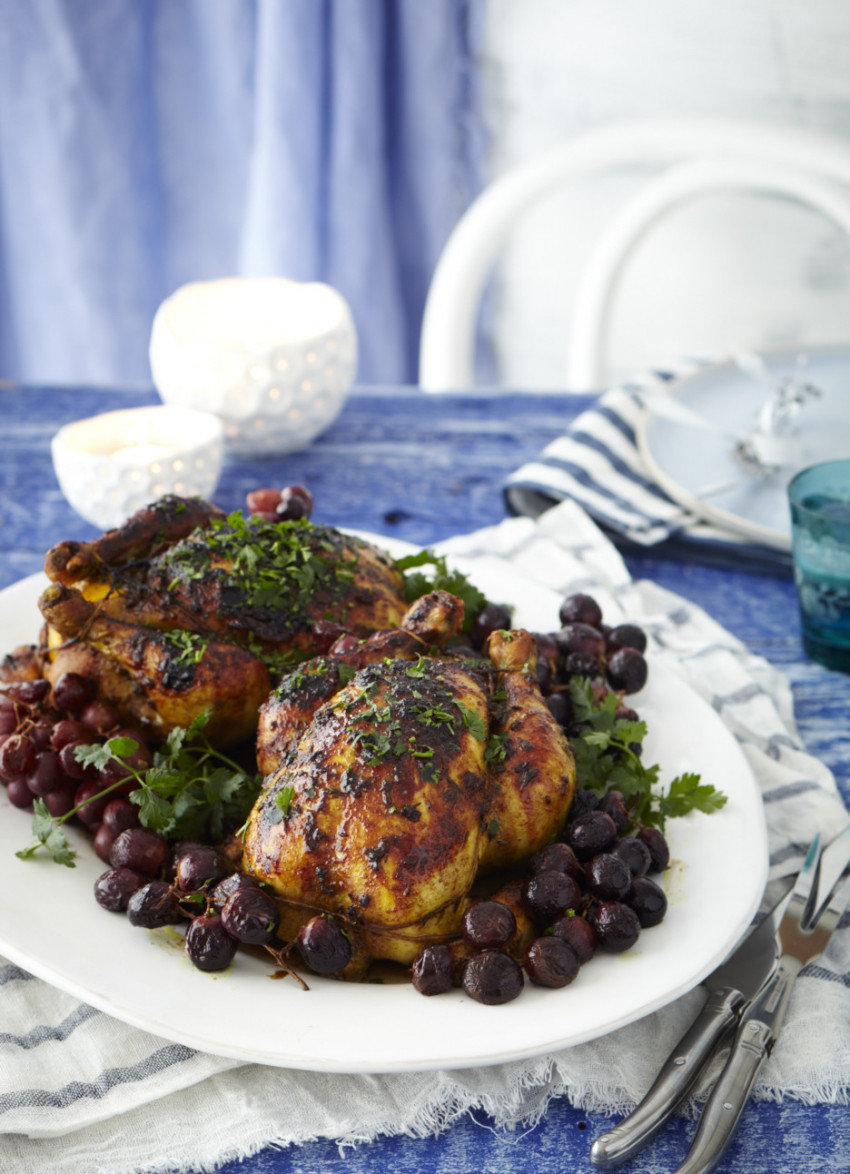 Moroccan Spice Roasted Chicken