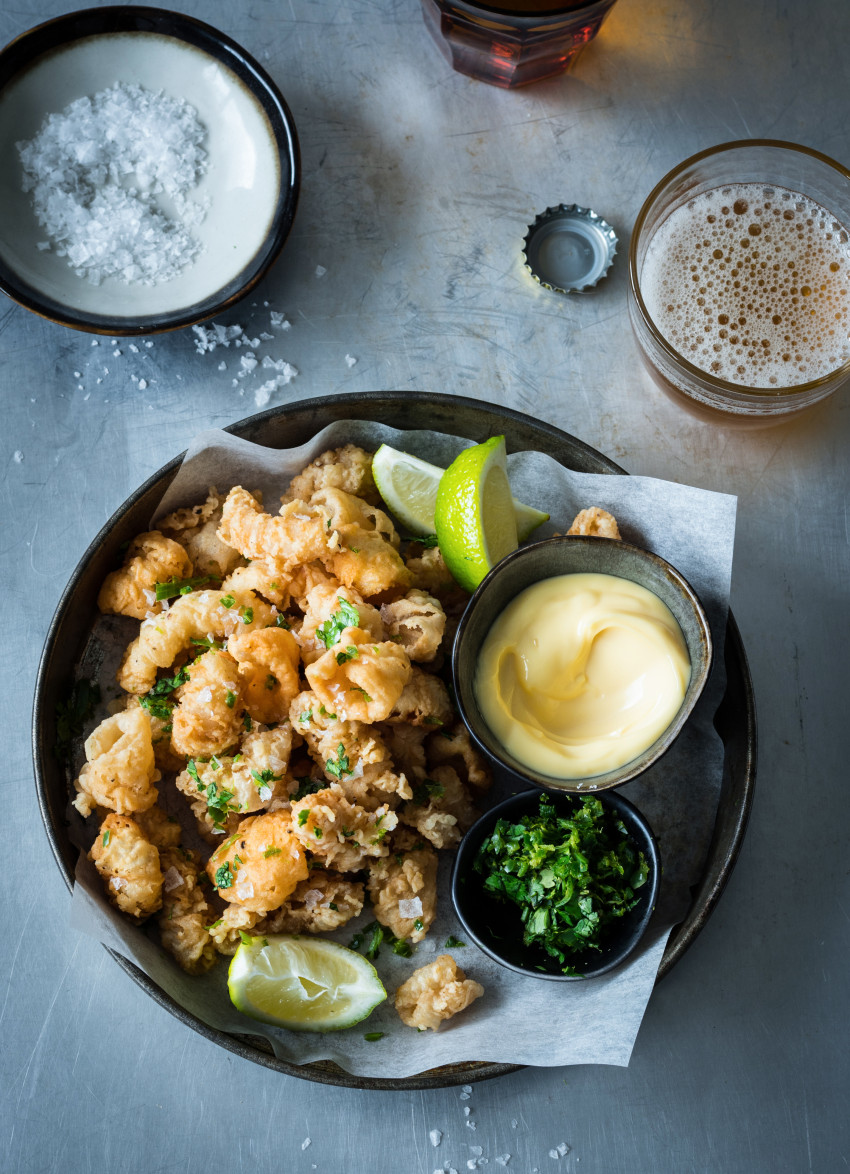Popcorn Squid with Chilli and Lime