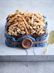 Chai Toddy Christmas Cake