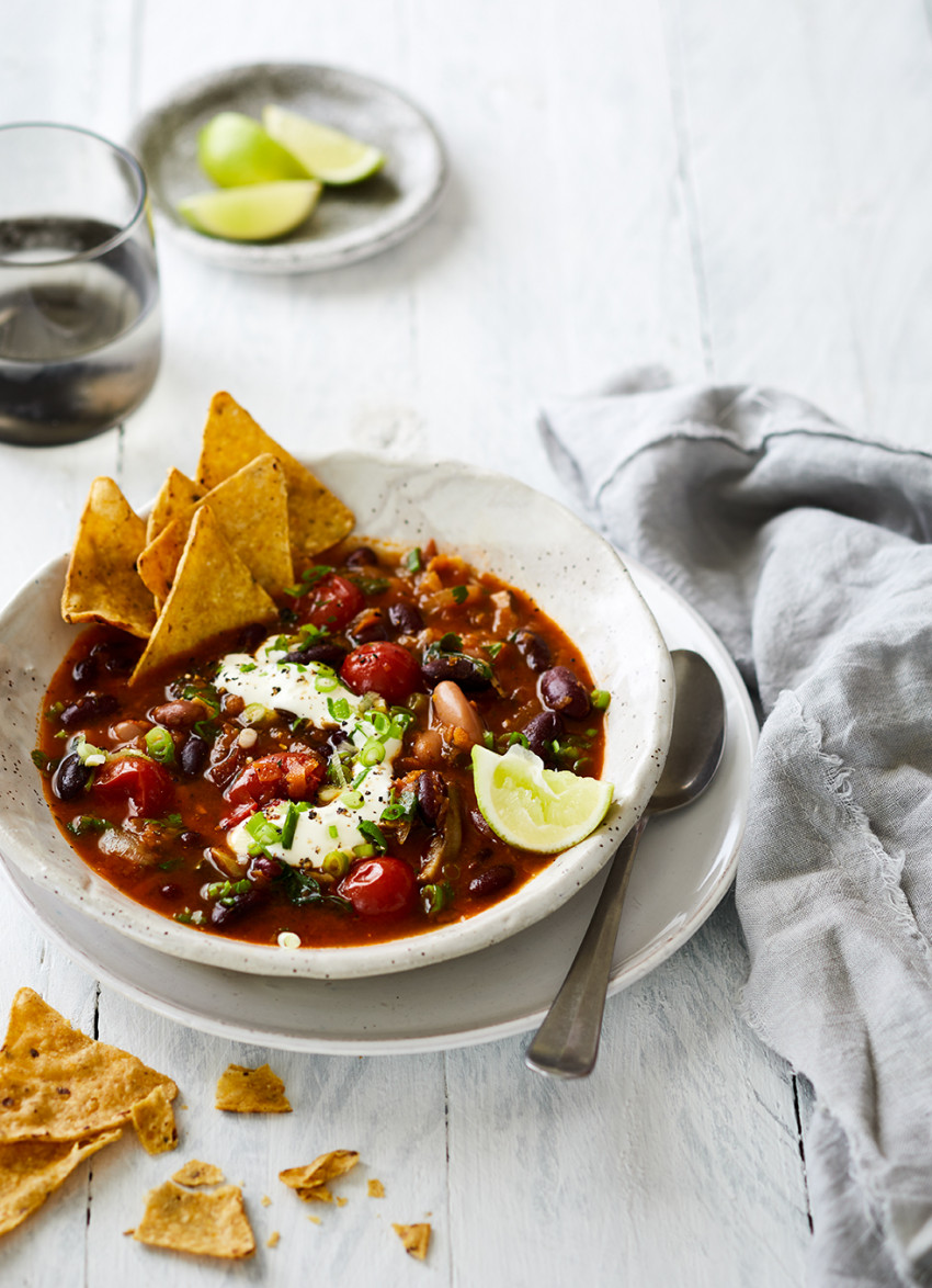 Mexican Bean and Chipotle Soup