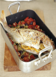 Mediterranean Style Whole Roasted Fish